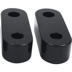 Race Shop Inc. Handlebar Riser Polaris Pair - Black