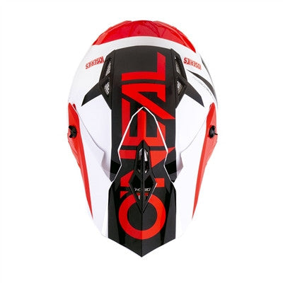 Oneal 2019 10 Series Replacement Helmet Visor - Icon Red/White/Black