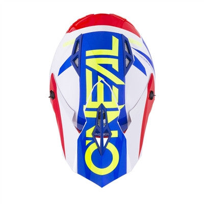 Oneal 2019 10 Series Replacement Helmet Visor - Icon Blue/Red