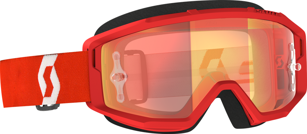 SCOTT - 278597-1005280 - PRIMAL GOGGLE RED/WHITE ORANGE CHROME WORKS