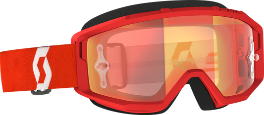 SCOTT - 278597-1005280 - PRIMAL GOGGLE RED/WHITE ORANGE CHROME WORKS