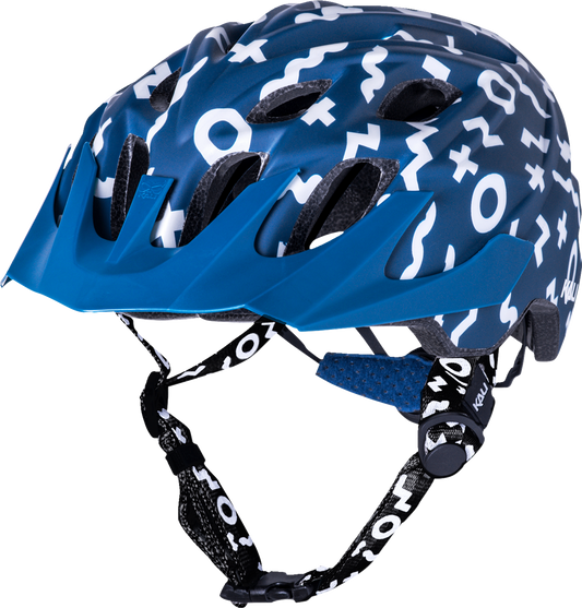 Kali Youth Chakra Plus Zwiggles Bicycle Helmet Zwiggles Matte Teal/White