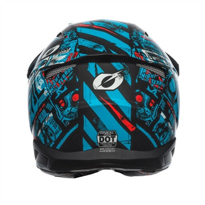Oneal 2021 3 Series Ride Offroad Helmet - Black/Blue