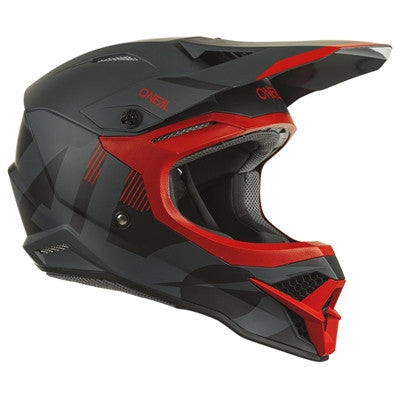 Oneal 2022 3 Series Vertical Helmet - Black/Red
