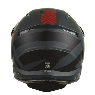 Oneal 2022 3 Series Vertical Helmet - Black/Red