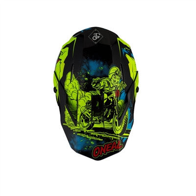 Oneal 2020 Spare Visor 3 Series Helmet - Villain 2.0 Neon Yellow