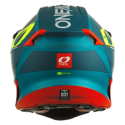 Oneal 2022 5 Series Haze Helmet - Blue/Red