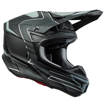 Oneal 2021 5 Series Sleek Offroad Helmet - Black/Grey