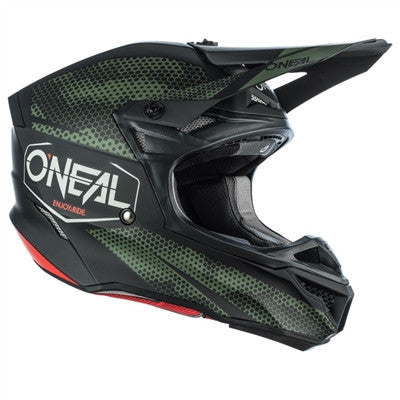 Oneal 2021 5 Series Covert Offroad Helmet - Black/Green