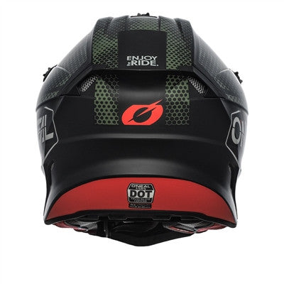 Oneal 2021 5 Series Covert Offroad Helmet - Black/Green