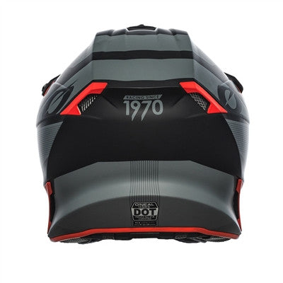 Oneal 2022 10 Series Compact Offroad Helmet - Grey/Red