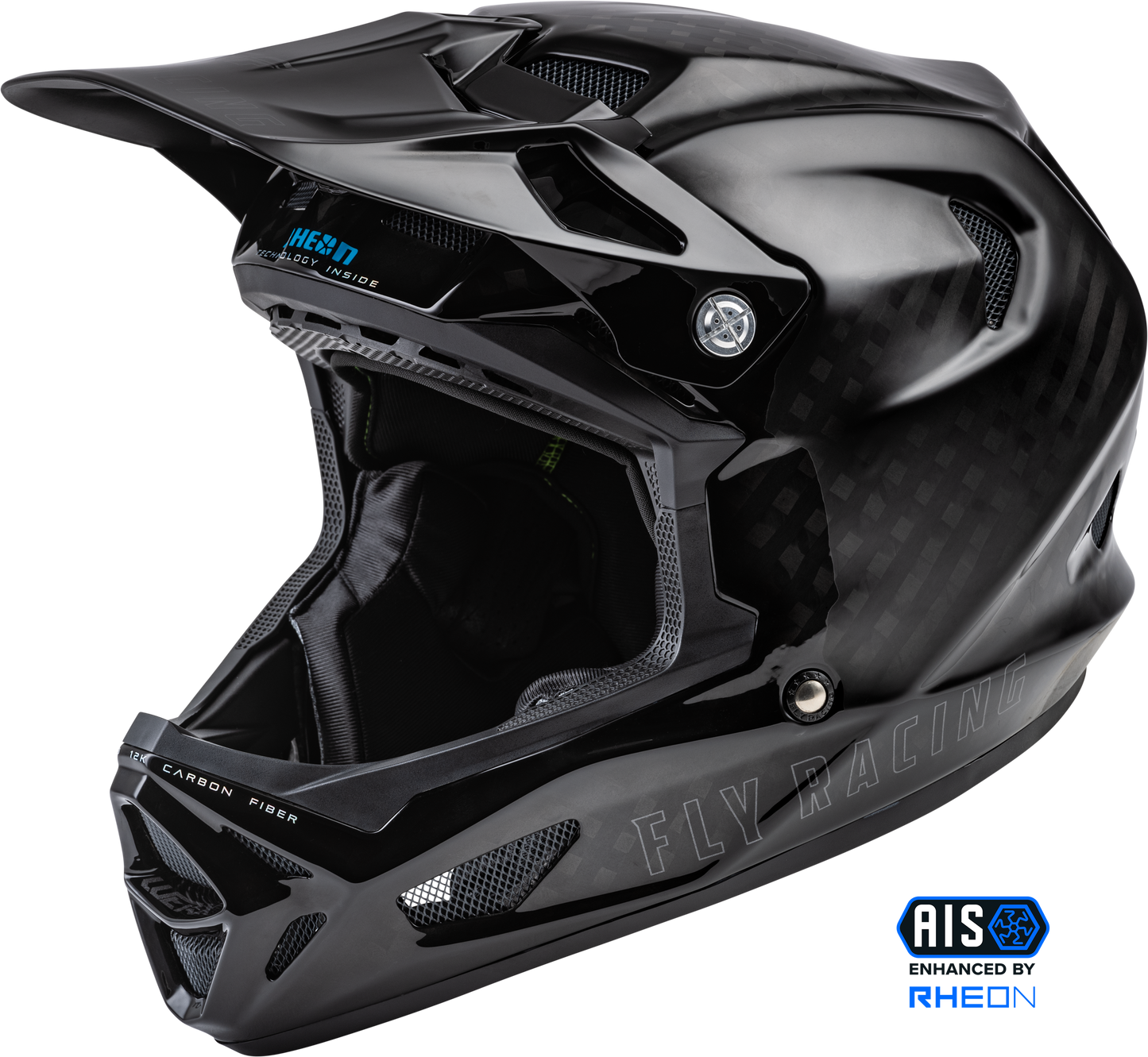 FLY Racing 2025 Werx-R Carbon Helmet Carbon Black Carbon