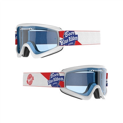 Beer Optics Dry Beer Goggle - PBRB White/Smoke