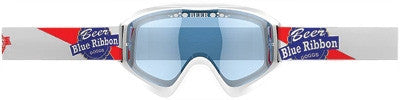 Beer Optics Dry Beer Goggle - PBRB White/Smoke
