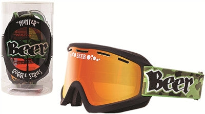 Beer Optics Cold Snow Goggle - PBRB/Blue Mirror