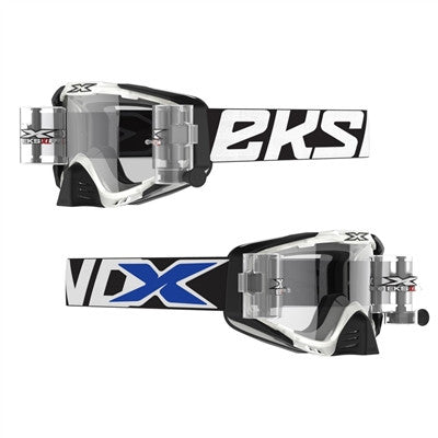 EKS-S Zip-Off XL Goggles - Clear Black/Clear Lens