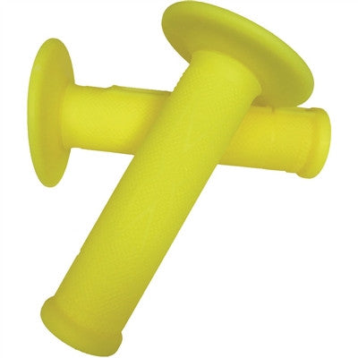 EKS Softidium Half Waffle Grip - Fluorescent Yellow