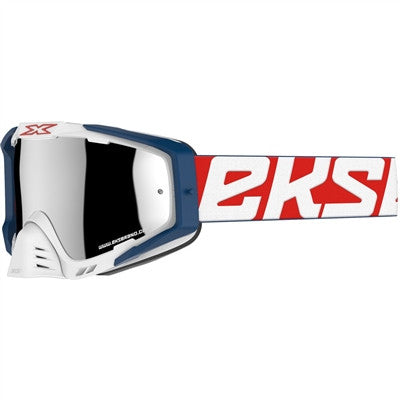 EKS Outrigger Snow Goggle - Patriot Red/White/Blue with Silver Mirror