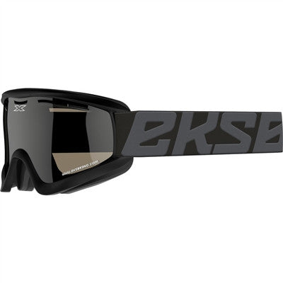 EKS OTG Goggle - Stealth Black Vented Clear & Smoked Lens