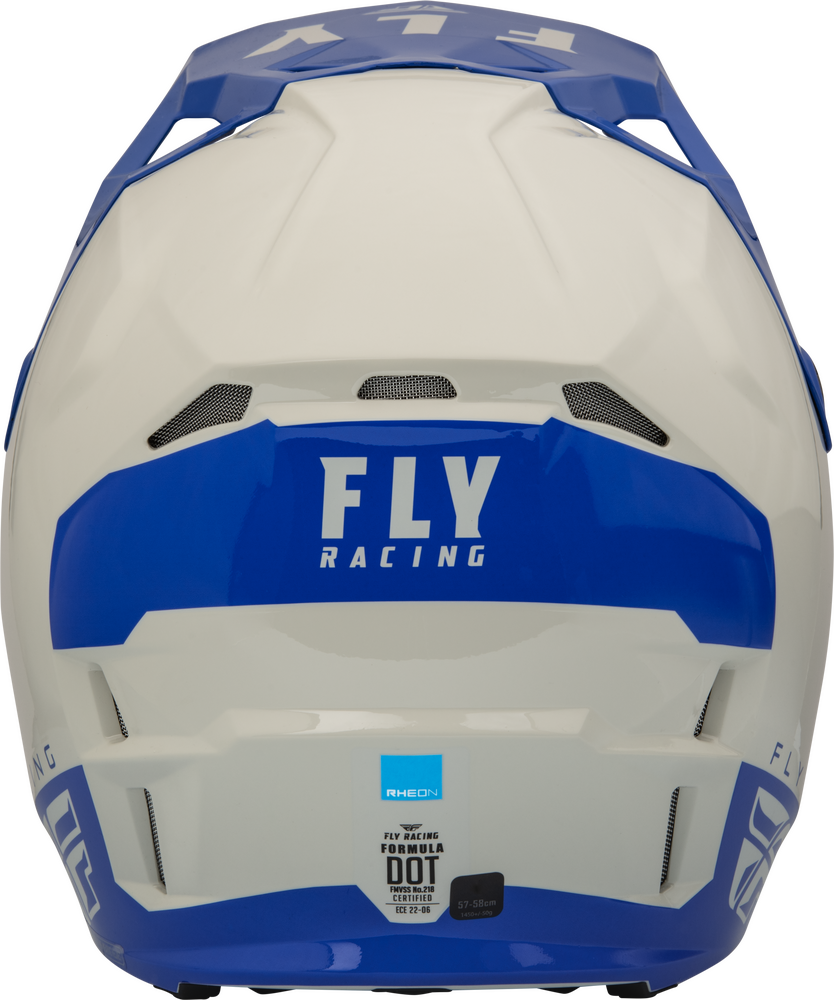 FLY Racing 2023 Formula CP Slant Offroad Helmet Grey/Blue