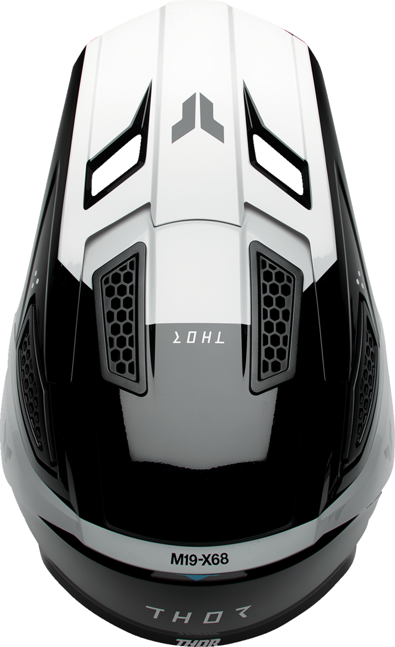 Thor 2025 Fleet Helmet Storm Black/White