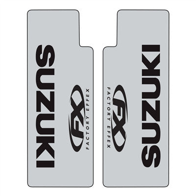 Factory Effex 2017 Suzuki Clear Upper Forks Graphics