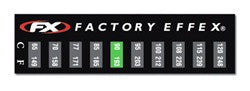 Factory Effex Temp Sticker 3PK