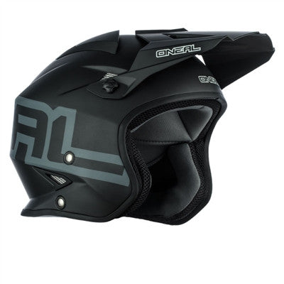 Oneal 2022 Slat Solid Matte Helmet - Matte Black