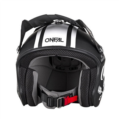 Oneal 2022 Slat Torment Helmet - Black/White