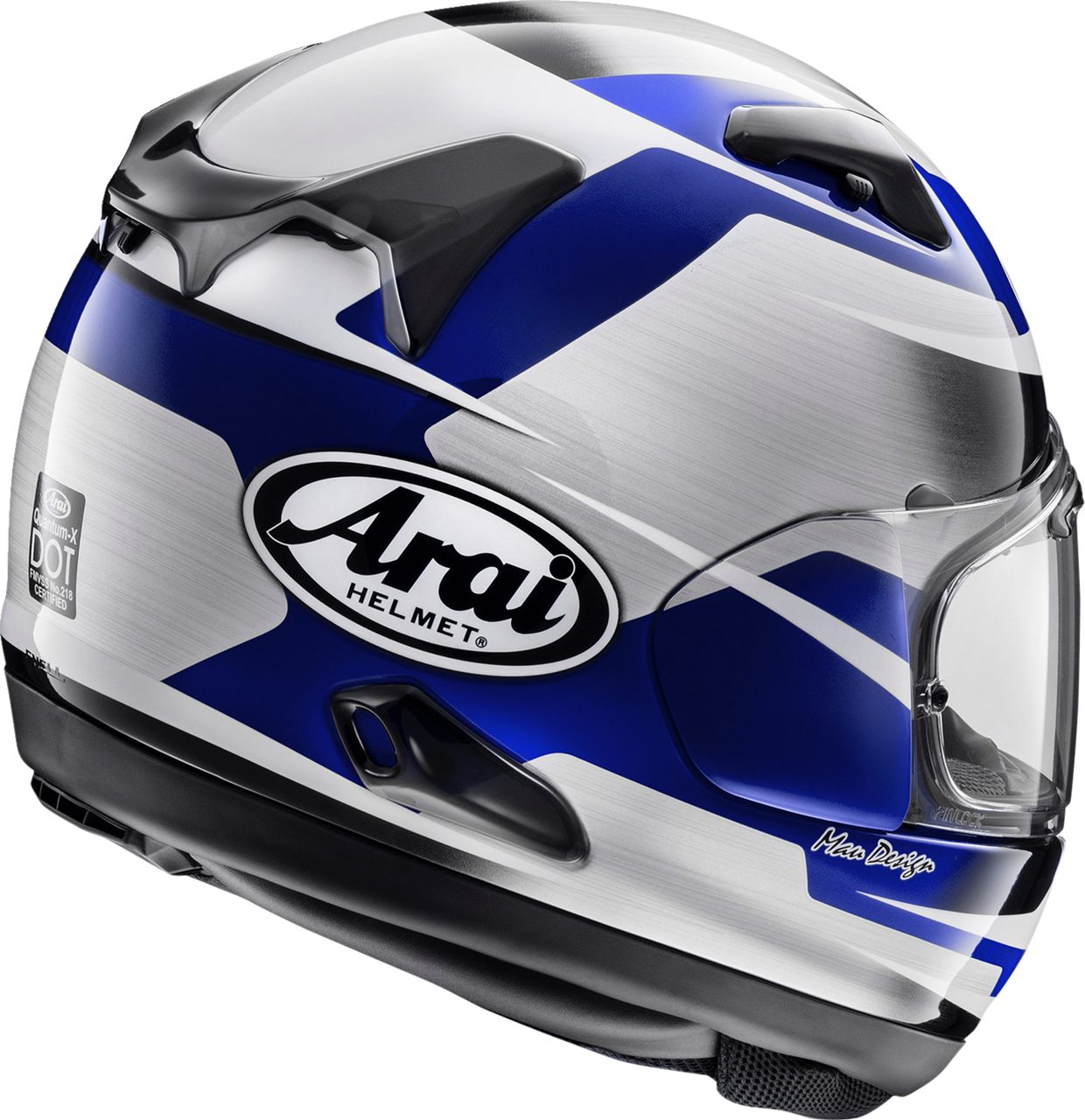 Arai Quantum-X Steel Full Face Motorcycle Helmet Blue