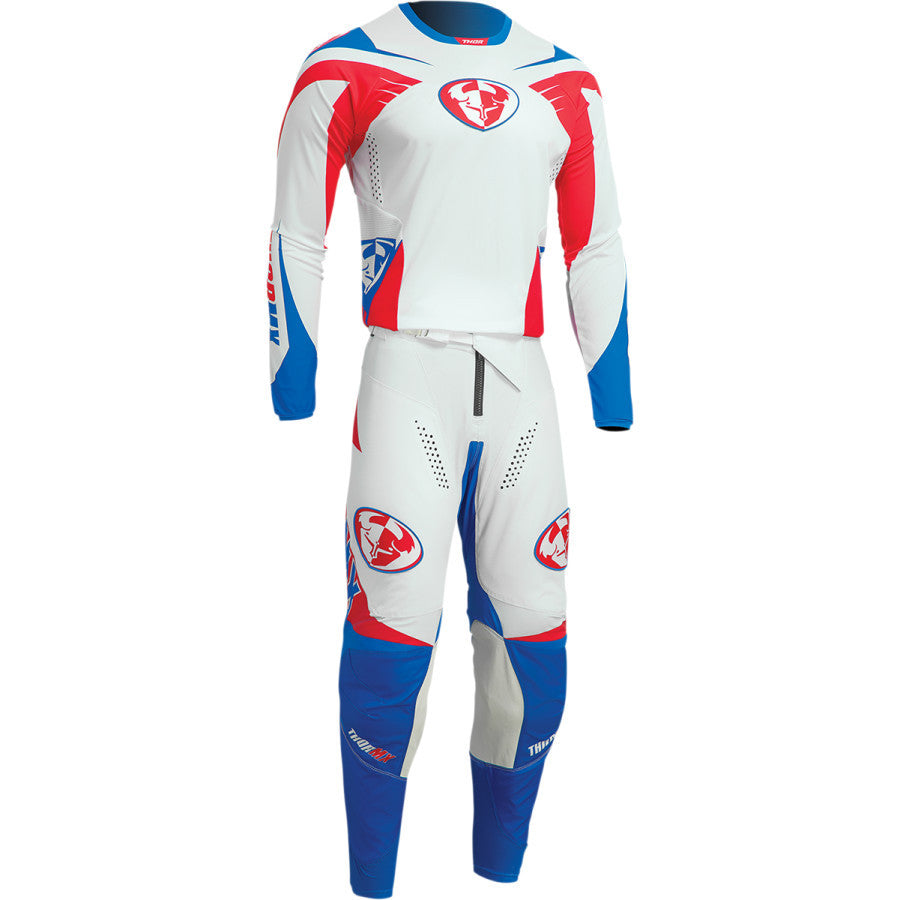 Thor 2022 Pulse 04 LE Jersey Pant Combo Red/White/Blue