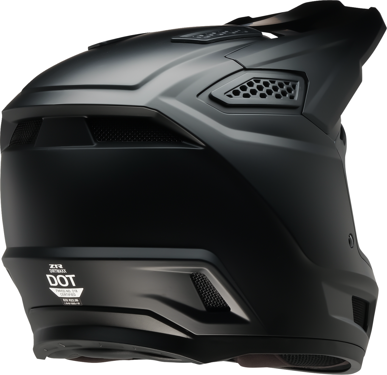 Z1R Dirt Maxx Offroad Helmet Matte Black
