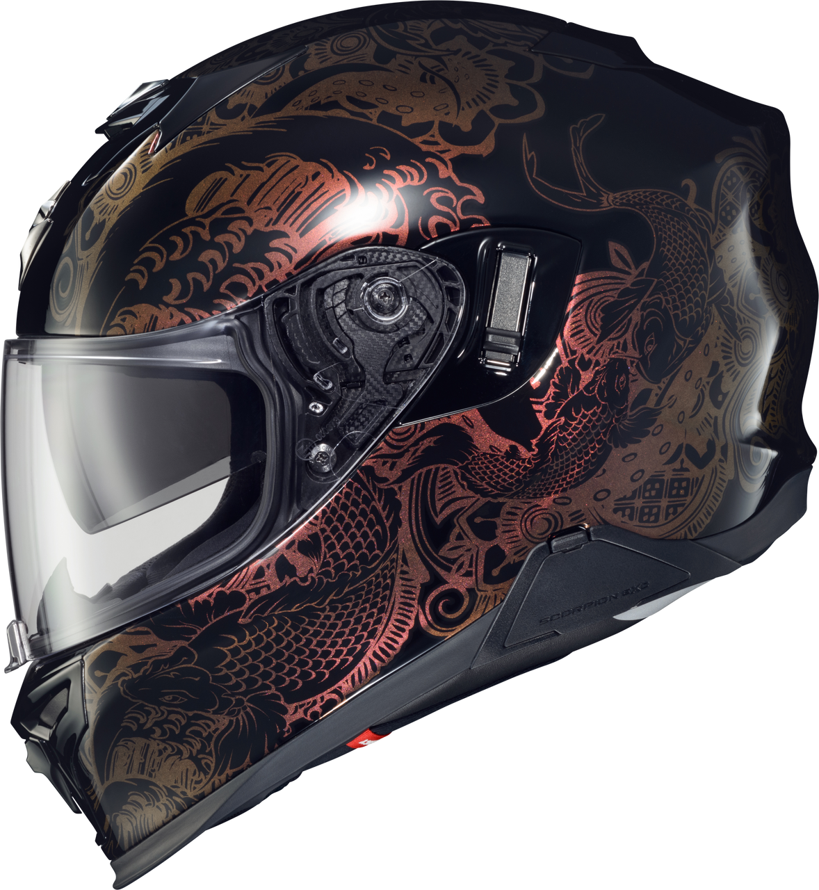 Scorpion EXO-T520 Helmet - Nama-Sushi Black/Chameleon