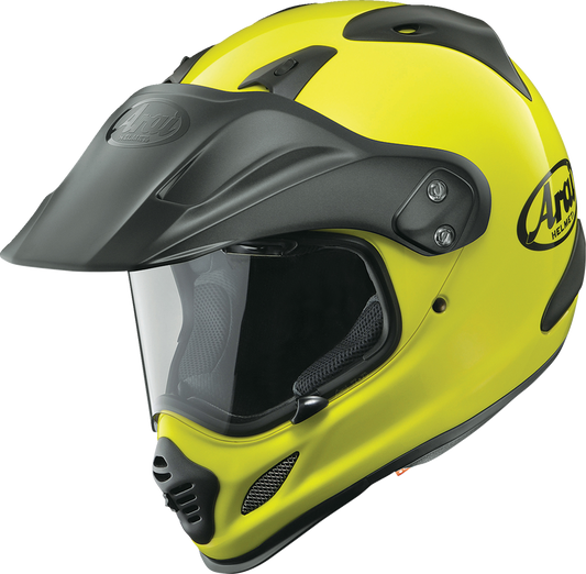 Arai XD-4 Solid Dual Sport Adventure Helmet Fluorescent Yellow