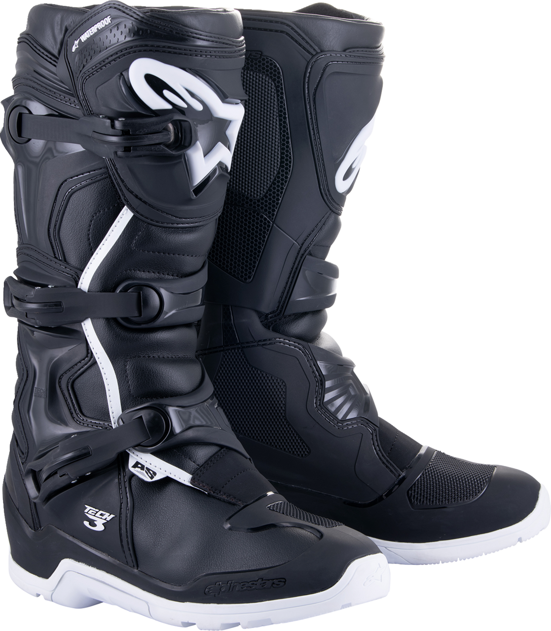 Alpinestars 2024 Tech 3 Enduro Waterproof Boots - Black/White