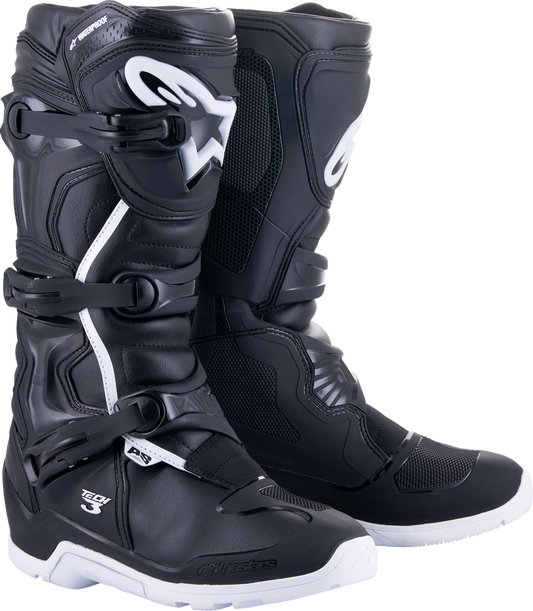 Alpinestars 2024 Tech 3 Enduro Waterproof Boots - Black/White