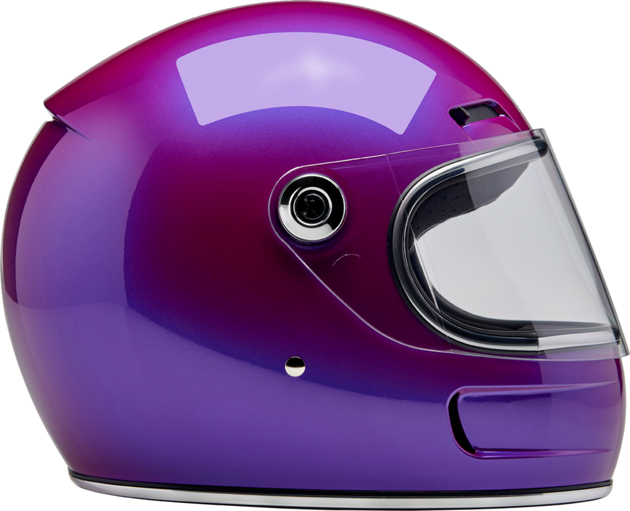 Biltwell Gringo SV Full Face Helmet Metallic Grape