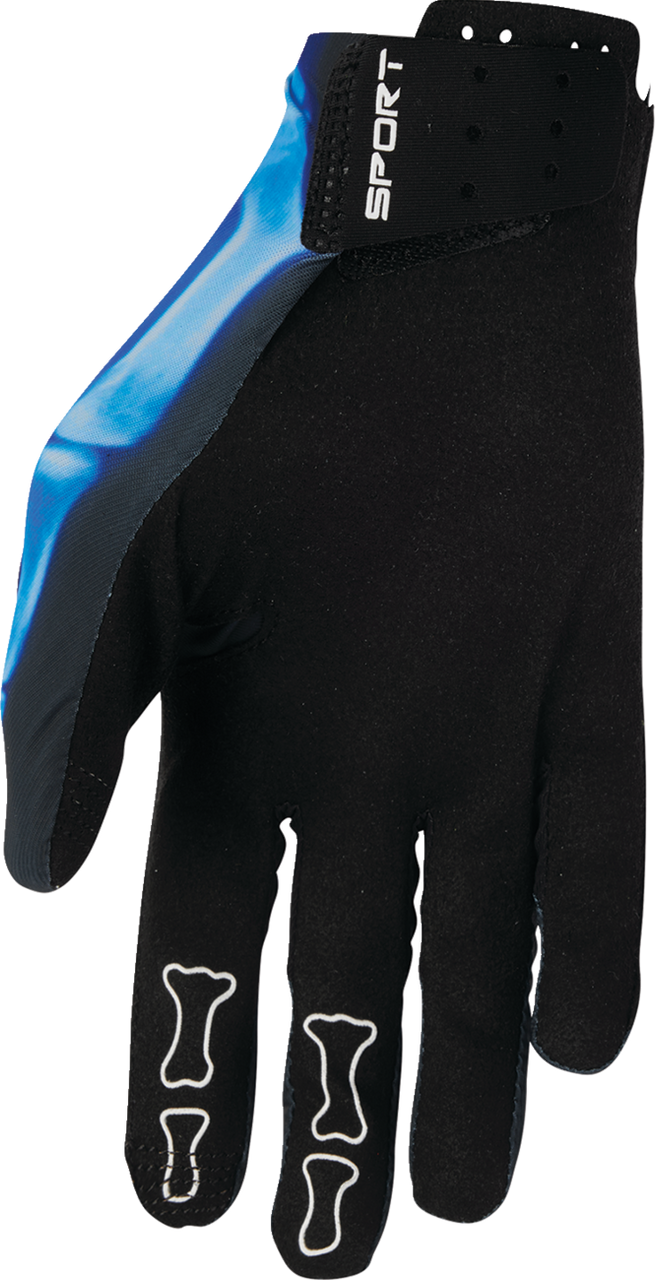Thor 2025 SPORTMODE X-Ray Gloves Black