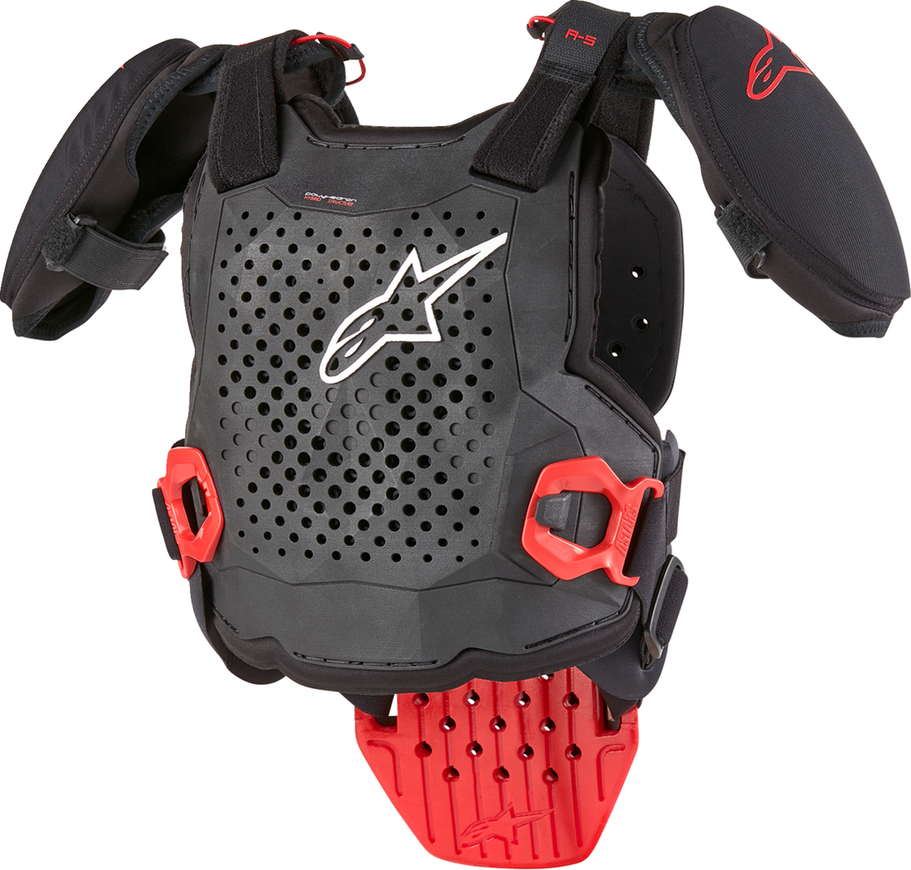 Alpinestars 2024 Youth A5 S v2 Body Armor - Black/White/Red