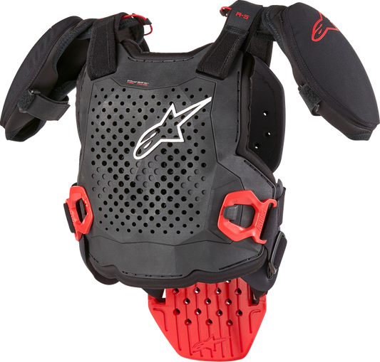 Alpinestars 2024 Youth A5 S v2 Body Armor - Black/White/Red