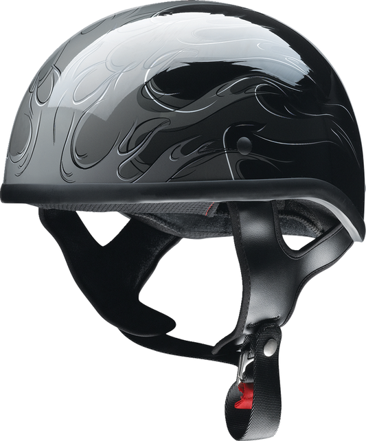 Z1R CC Beanie Hellfire Half Helmet Grey
