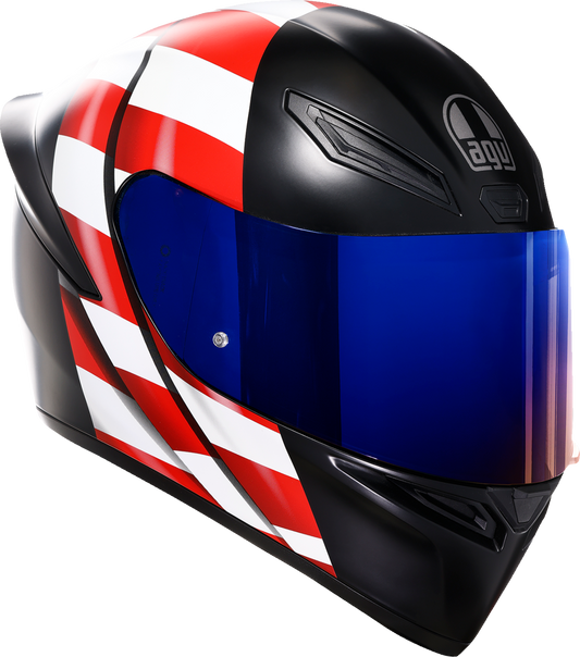 AGV K1 S Full Face Helmet US Flag Red/White/Blue