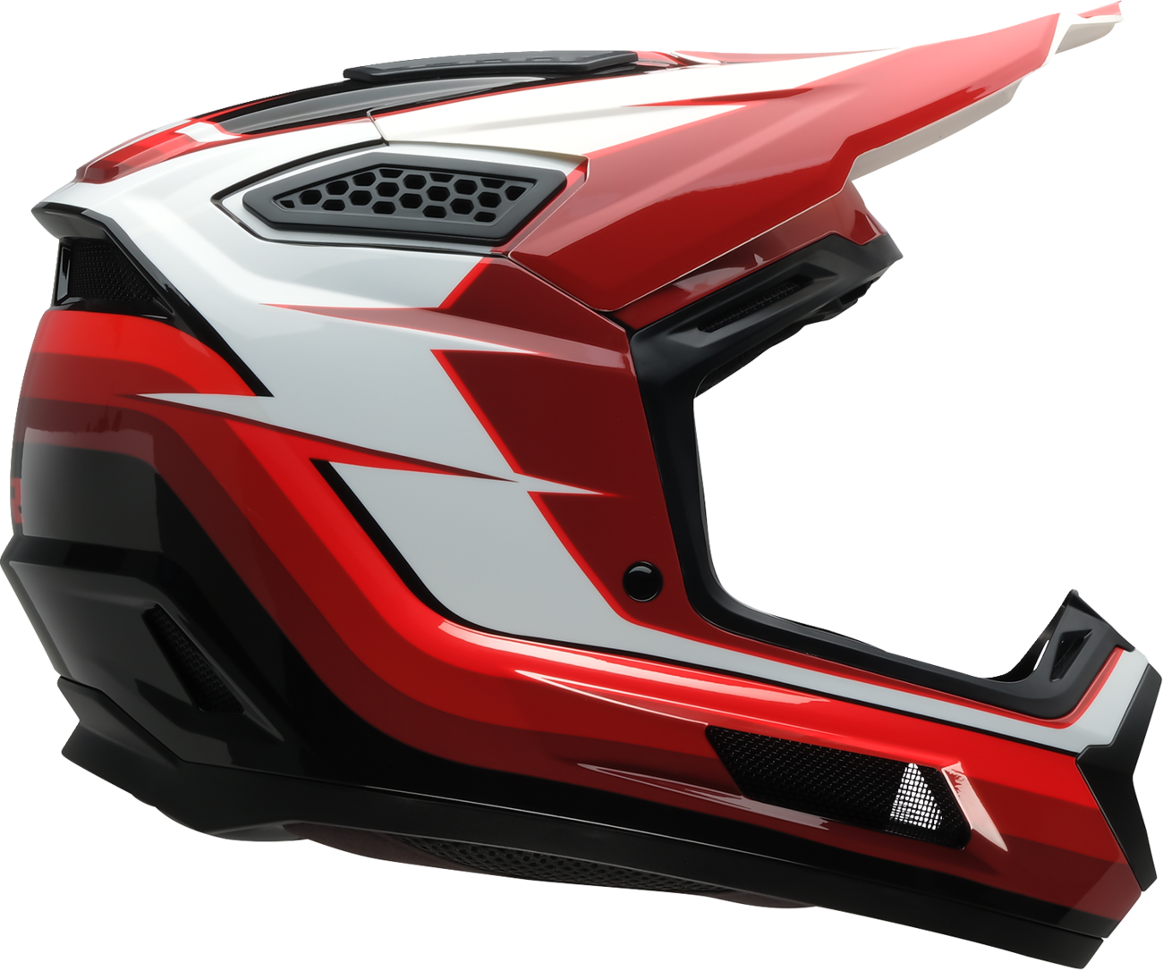 Z1R Dirt Maxx Offroad Helmet Vortex Red/White