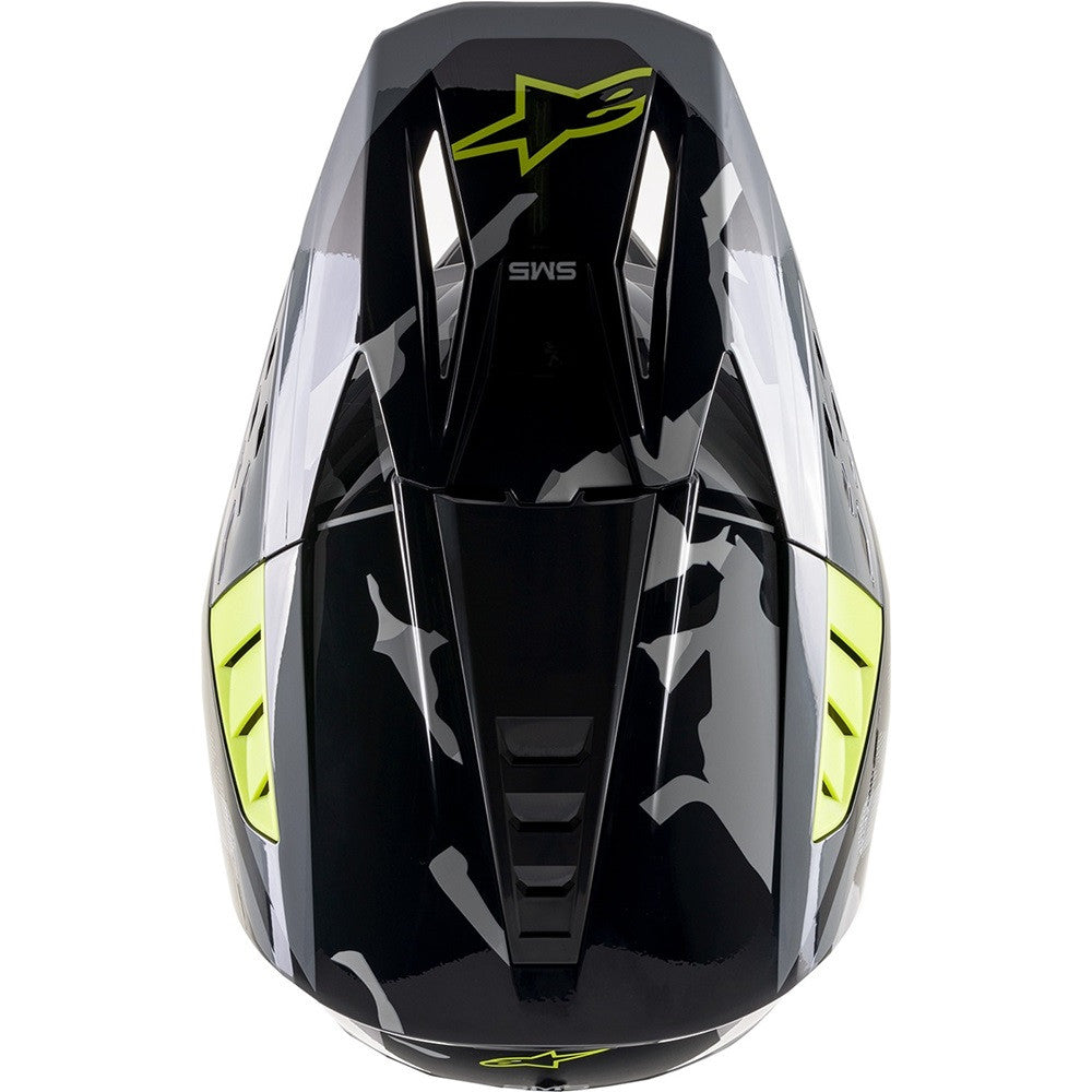 Alpinestars SM5 Rover Offroad Helmet Gray/Yellow