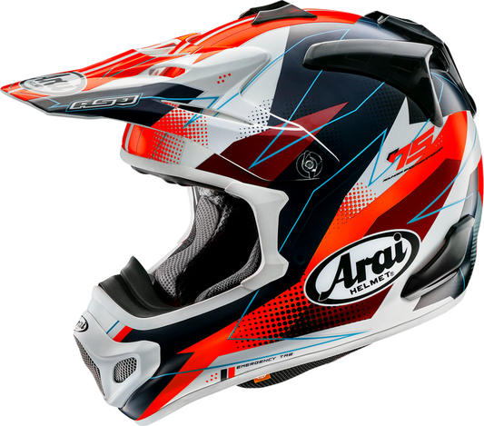 Arai VX-Pro4 Resolute Offroad Helmet Red