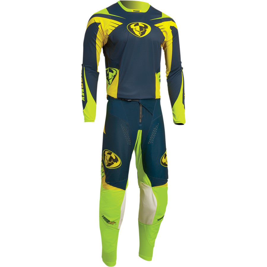 Thor 2022 Pulse 04 LE Jersey Pant Combo Midnight/Lime