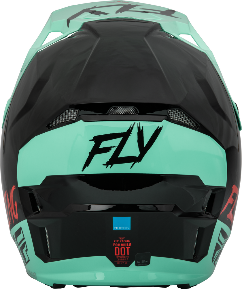 FLY Racing 2023 Formula CP S.E. Rave Offroad Helmet Black/Mint/Red