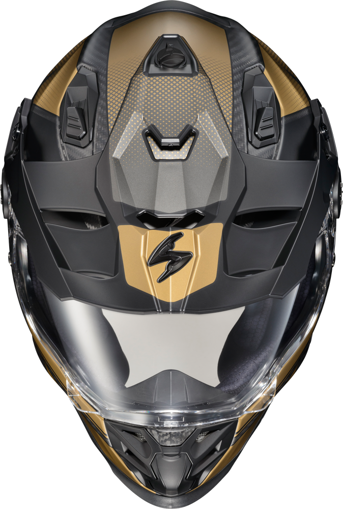 Scorpion XT9000 Carbon Full-Face Helmet - Trailhead Matte Gold