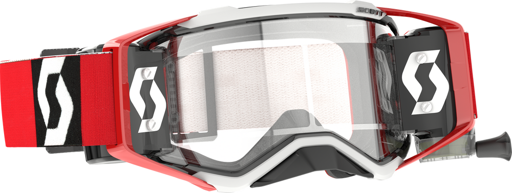 SCOTT - 272822-1018113 - PROSPECT WFS GOGGLE RED/BLK CLEAR WORKS