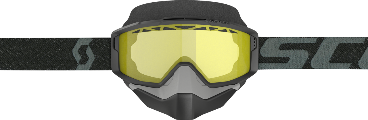 SCOTT - 285543-001029 - SPLIT OTG SNOW CROSS GOGGLE BLACK W/YELLOW